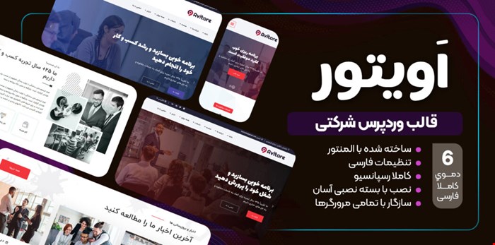 قالب Avitore، پوسته شرکتی اویتوره